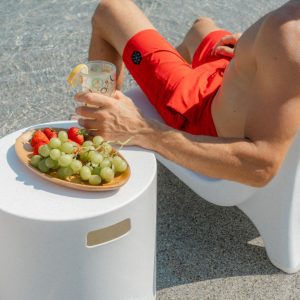 Tenjam Ripple Side Table/Stool